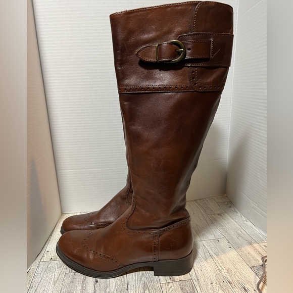 Aldo Shoes - ALDO Brown Leather Riding Boots size 39